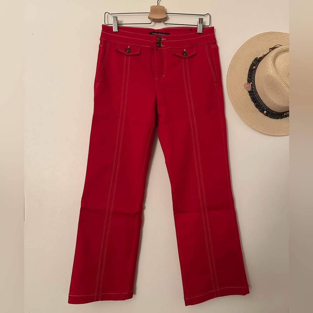 Liverpool Red Flare Women's Jeans